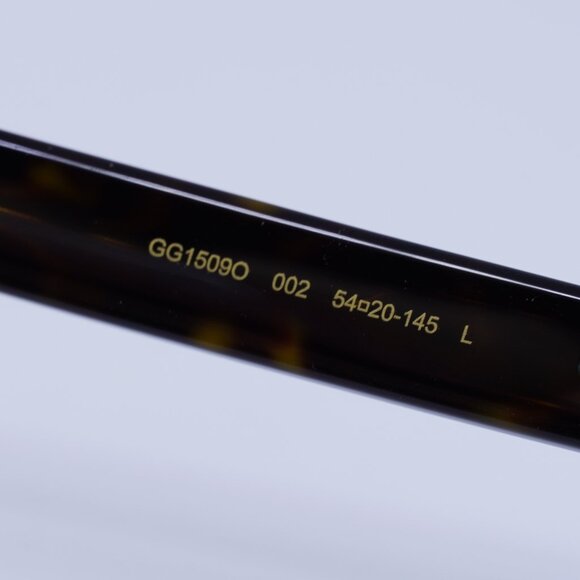 🕶️ New Gucci GG1509O 002 Eyeglasses - Havana Frame 54mm - Picture 6 of 11